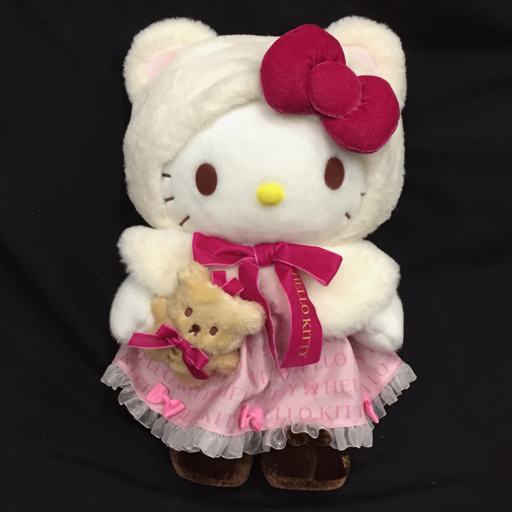 SANRIO サンリオ D2811 KTBD ドールケープ ハローキティ キティちゃん ぬいぐるみ シリアルナンバー入2