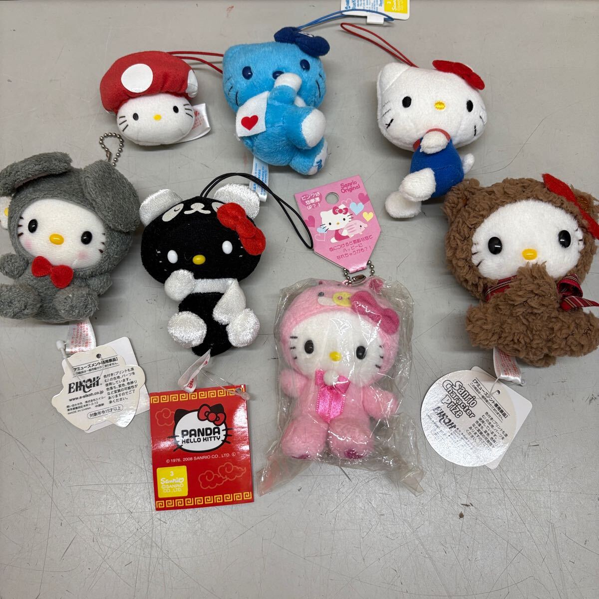 サンリオ ハローキティ ぬいぐるみ キーホルダー マスコット Sanrio グッズ まとめて (3)