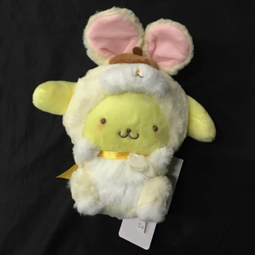 サンリオ ポムポムプリン ぬいぐるみ ラビット カラーストーン付 タグ付 他 あぐらクッション 等 まとめ セット2