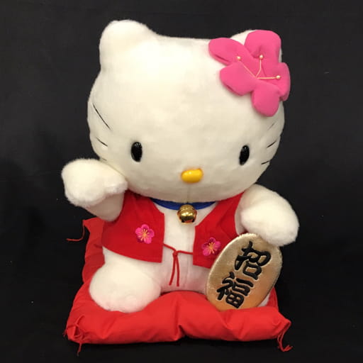 サンリオ ハローキティ キティちゃん 招き猫 ぬいぐるみ