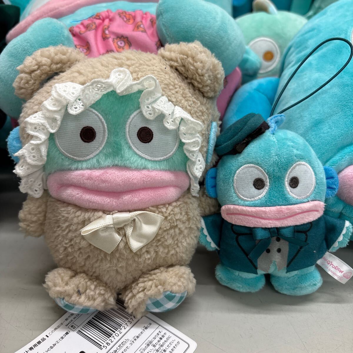 ハンギョドン サンリオ ぬいぐるみ クッション リュック 小物 テーブル 他 ハンギョドングッズ まとめて (4)
