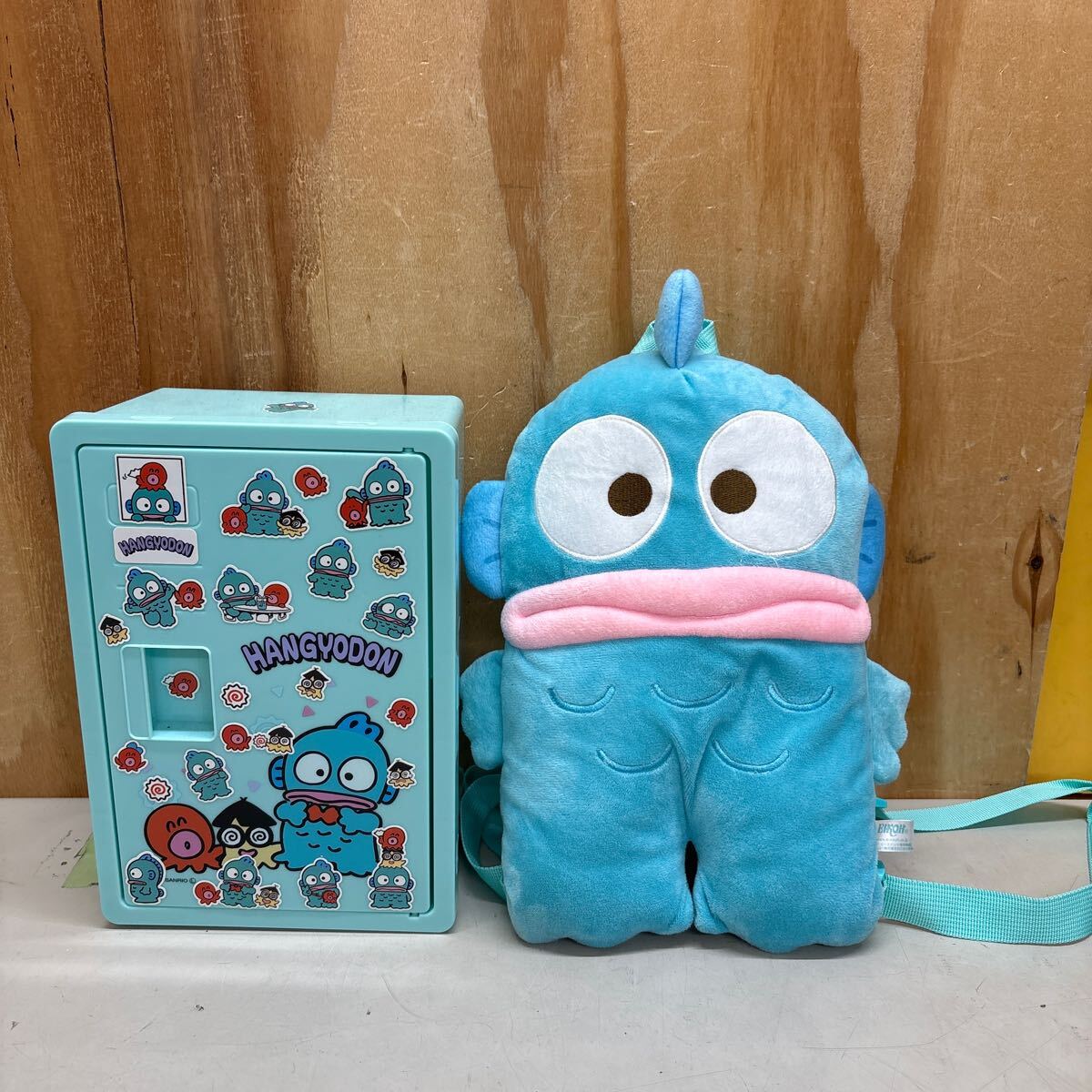 ハンギョドン サンリオ ぬいぐるみ クッション リュック 小物 テーブル 他 ハンギョドングッズ まとめて (9)